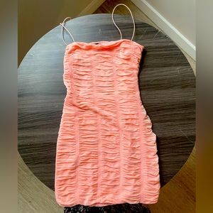 Pink open back dress (Windsor)